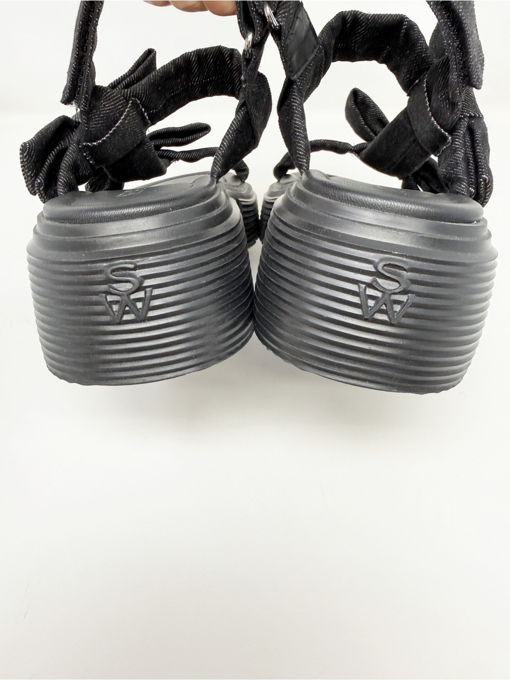 New Stuart Weitzman Sofia Nolita Lug Sole Sandal Sz 8 - Picture 7 of 13